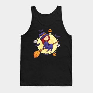 Halloween Witch Tank Top